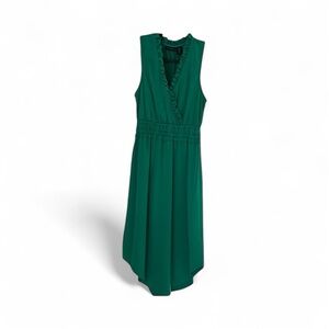 Tahari XS emerald green dress